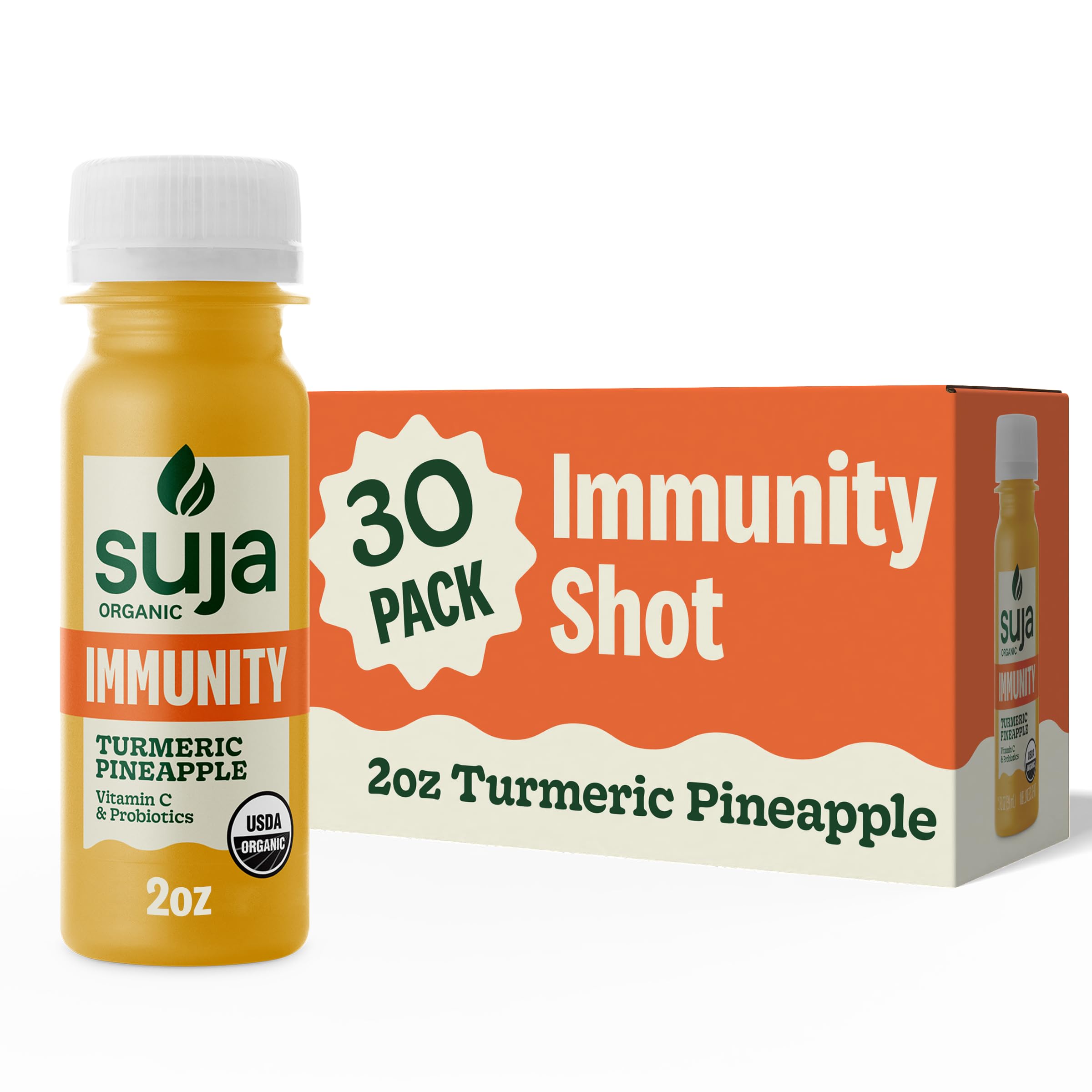 Amazon.com : Suja Organic Immunity Defense Shot (30 Pack) with